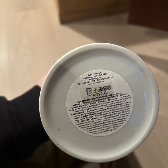 Fornasetti NEL MENTRE Tall Scented Candle Soli Décor - Immaginazione Fragrance - Picture 4 of 4